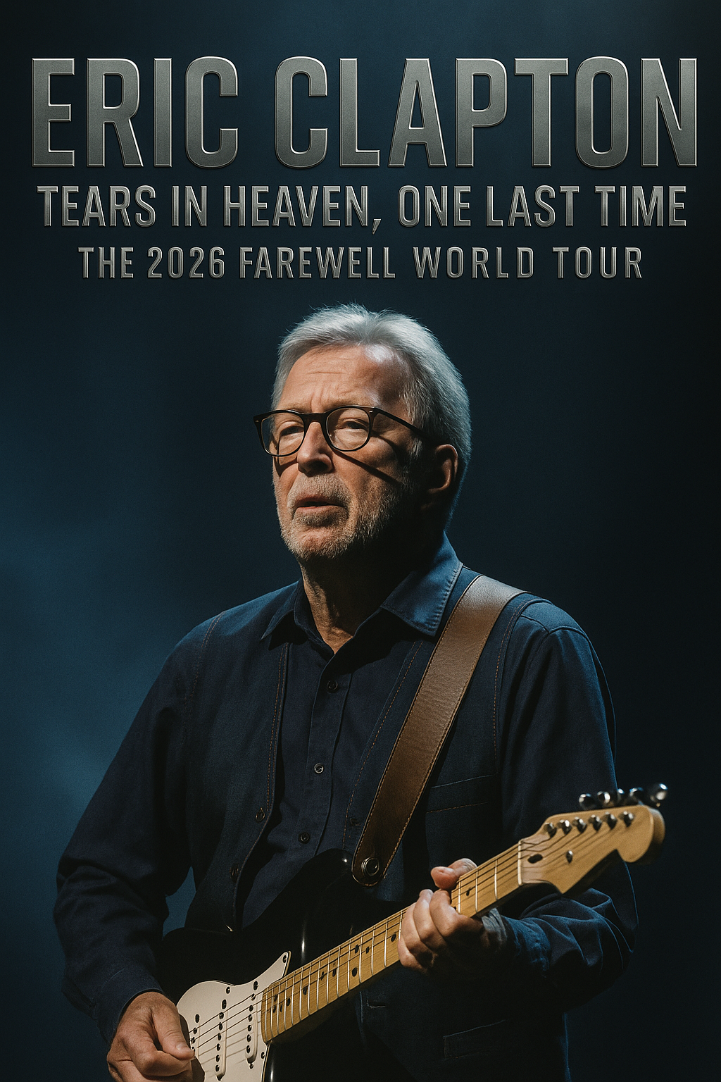 Tears in Heaven, One Last Time: Eric Clapton Announces His Final 2026 Farewell World Tour — Cities & Dates Revealed!
