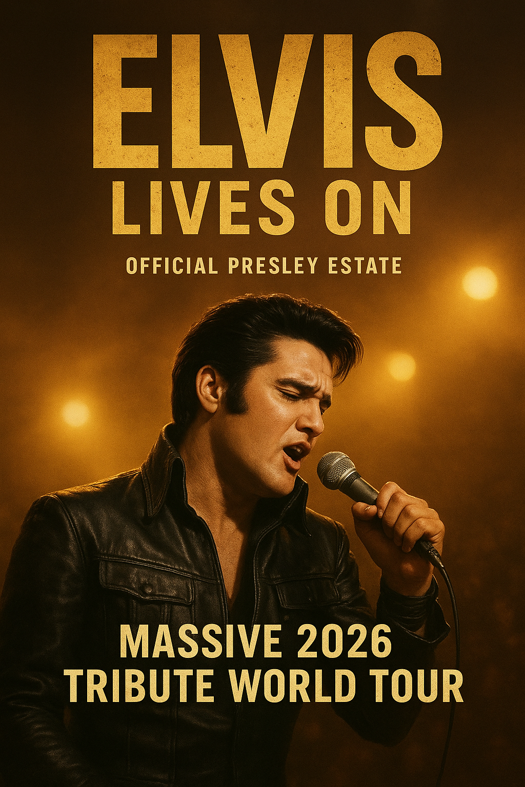 Elvis Lives On: Official Presley Estate Unveils Massive 2026 Tribute World Tour — A Once-in-a-Lifetime Revival of the King… Dates And Cities Revealed